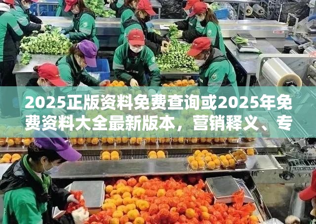 2025正版资料免费查询或2025年免费资料大全最新版本，营销释义、专家解析解释与落实,小心言过其实推广