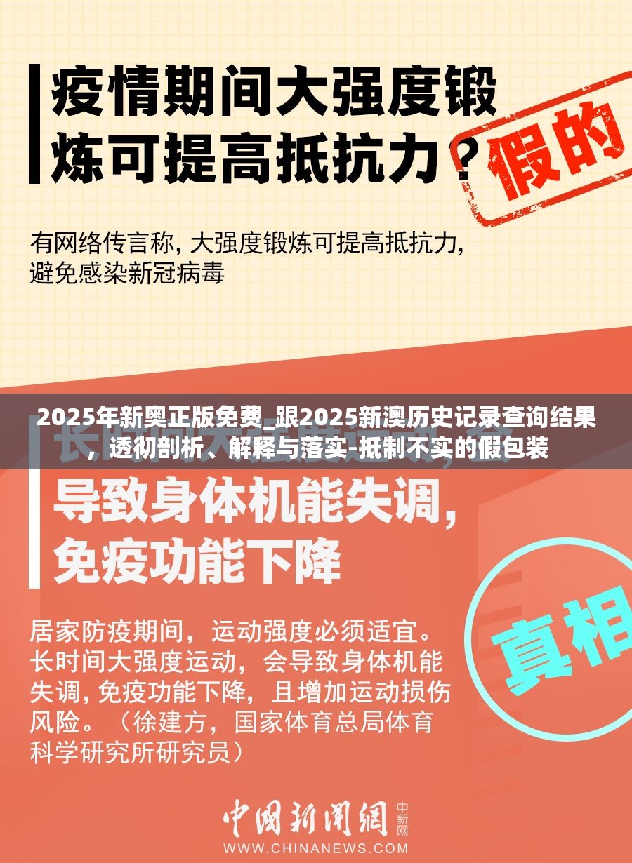 2025年新奥正版免费_跟2025新澳历史记录查询结果，透彻剖析、解释与落实-抵制不实的假包装