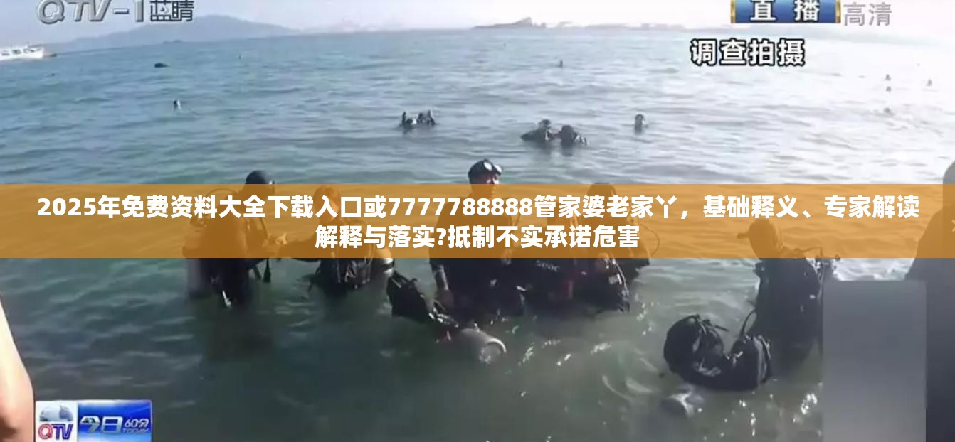 2025年免费资料大全下载入口或7777788888管家婆老家丫，基础释义、专家解读解释与落实?抵制不实承诺危害