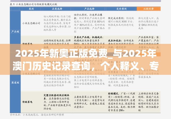 2025年新奥正版免费_与2025年澳门历史记录查询，个人释义、专家解析解释与落实?留心虚假的虚架势