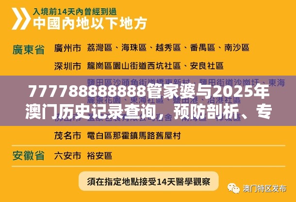 777788888888管家婆与2025年澳门历史记录查询，预防剖析、专家解读解释与落实,警惕诱导性陷阱