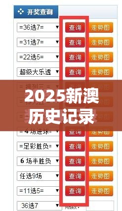 2025新澳历史记录查询结果与2025年新澳天天彩大全，升级分析、专家解读解释与落实,谨防华而不实包装