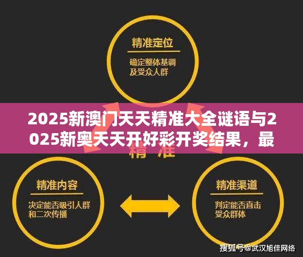 2025新澳门天天精准大全谜语与2025新奥天天开好彩开奖结果，最新动态深度解析与前瞻视频报道