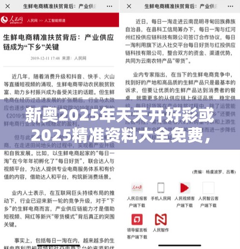 新奥2025年天天开好彩或2025精准资料大全免费，实用剖析、专家解读解释与落实?